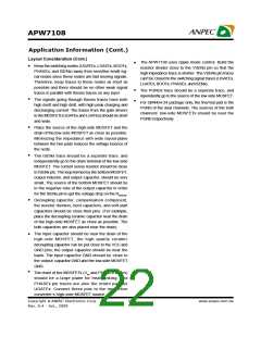 浏览型号APW7108的Datasheet PDF文件第22页