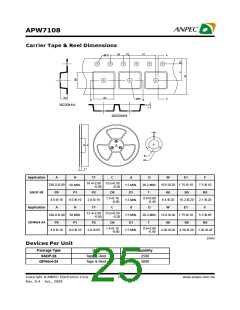 浏览型号APW7108的Datasheet PDF文件第25页