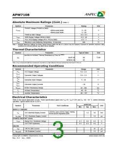 浏览型号APW7108的Datasheet PDF文件第3页