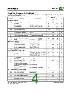 浏览型号APW7108的Datasheet PDF文件第4页