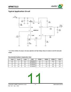 浏览型号APW7313的Datasheet PDF文件第11页
