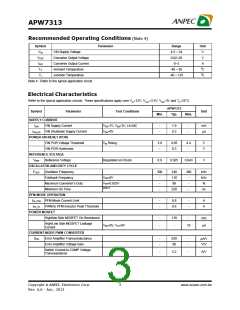 浏览型号APW7313的Datasheet PDF文件第3页