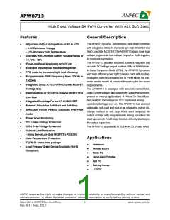 浏览型号APW8713的Datasheet PDF文件第1页