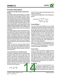 浏览型号APW8713的Datasheet PDF文件第14页