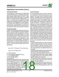 浏览型号APW8713的Datasheet PDF文件第18页