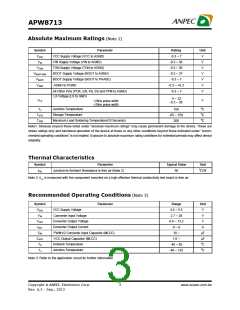 浏览型号APW8713的Datasheet PDF文件第3页