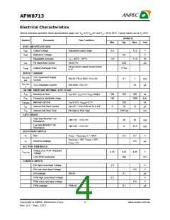 浏览型号APW8713的Datasheet PDF文件第4页