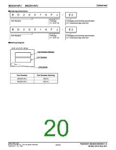 浏览型号BD2051AFJ-E2的Datasheet PDF文件第20页
