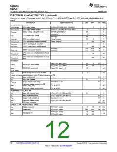 浏览型号BQ24297的Datasheet PDF文件第12页