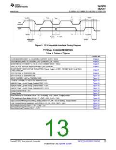 浏览型号BQ24297的Datasheet PDF文件第13页