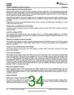 浏览型号BQ24297的Datasheet PDF文件第34页