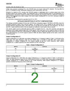 浏览型号CDC536DBR的Datasheet PDF文件第2页
