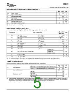 浏览型号CDC536DBR的Datasheet PDF文件第5页