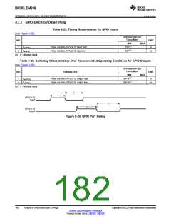 浏览型号DM385的Datasheet PDF文件第182页