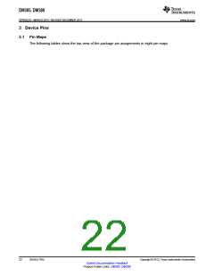 浏览型号DM385的Datasheet PDF文件第22页