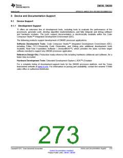 浏览型号DM385的Datasheet PDF文件第273页