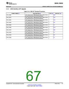 浏览型号DM385的Datasheet PDF文件第67页