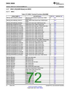浏览型号DM385的Datasheet PDF文件第72页