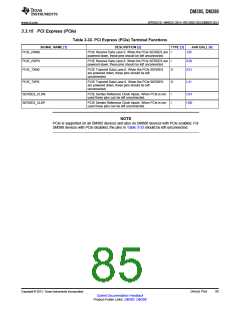 浏览型号DM385的Datasheet PDF文件第85页