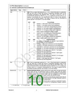 浏览型号DP83840AVCE的Datasheet PDF文件第10页