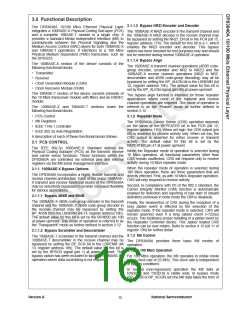 浏览型号DP83840AVCE的Datasheet PDF文件第16页