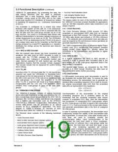 浏览型号DP83840AVCE的Datasheet PDF文件第19页