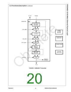 浏览型号DP83840AVCE的Datasheet PDF文件第20页