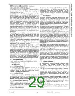 浏览型号DP83840AVCE的Datasheet PDF文件第29页