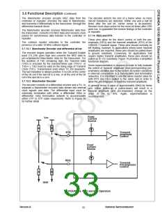 浏览型号DP83840AVCE的Datasheet PDF文件第33页