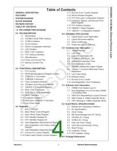 浏览型号DP83840AVCE的Datasheet PDF文件第4页