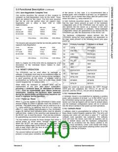 浏览型号DP83840AVCE的Datasheet PDF文件第40页