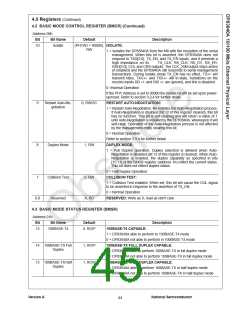 浏览型号DP83840AVCE的Datasheet PDF文件第45页