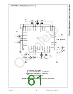 浏览型号DP83840AVCE的Datasheet PDF文件第61页