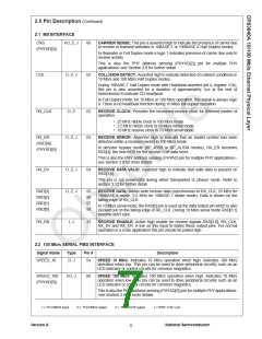 浏览型号DP83840AVCE的Datasheet PDF文件第7页