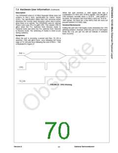 浏览型号DP83840AVCE的Datasheet PDF文件第70页