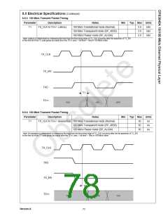 浏览型号DP83840AVCE的Datasheet PDF文件第78页