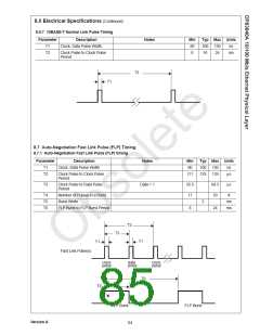 浏览型号DP83840AVCE的Datasheet PDF文件第85页