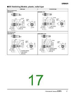 浏览型号E3F2-R4B4F-M1-M的Datasheet PDF文件第17页