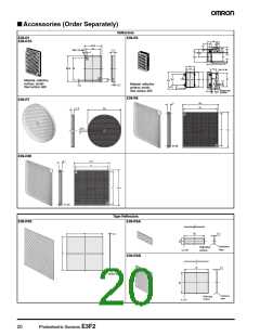 浏览型号E3F2-R4B4F-M1-M的Datasheet PDF文件第20页