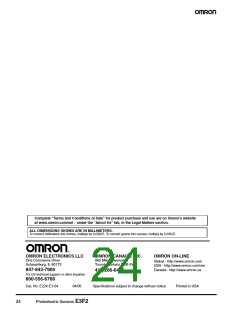 浏览型号E3F2-R4B4F-M1-M的Datasheet PDF文件第24页