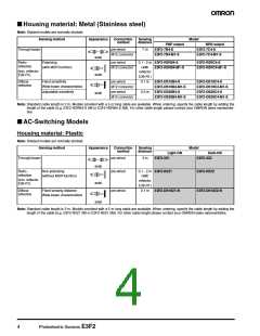 浏览型号E3F2-R4B4F-M1-M的Datasheet PDF文件第4页