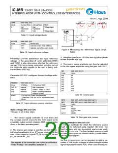 浏览型号IC-MR的Datasheet PDF文件第20页