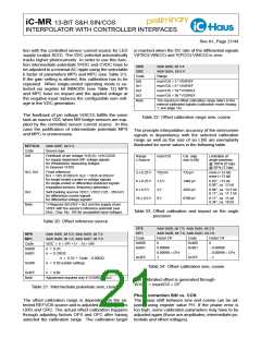 浏览型号IC-MR的Datasheet PDF文件第21页
