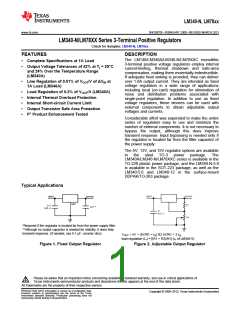 浏览型号LM7805CT的Datasheet PDF文件第1页
