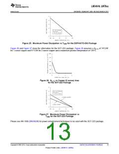浏览型号LM7805CT的Datasheet PDF文件第13页