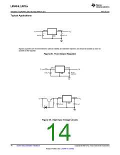 浏览型号LM7805CT的Datasheet PDF文件第14页