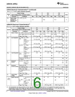 浏览型号LM7805CT的Datasheet PDF文件第6页