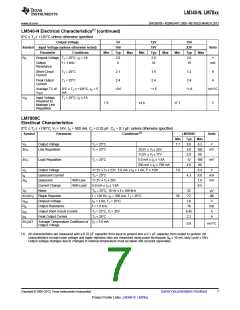 浏览型号LM7805CT的Datasheet PDF文件第7页