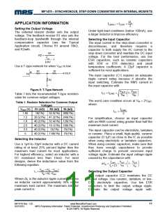 浏览型号MP1470GJ的Datasheet PDF文件第11页