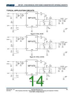 浏览型号MP1470GJ的Datasheet PDF文件第14页